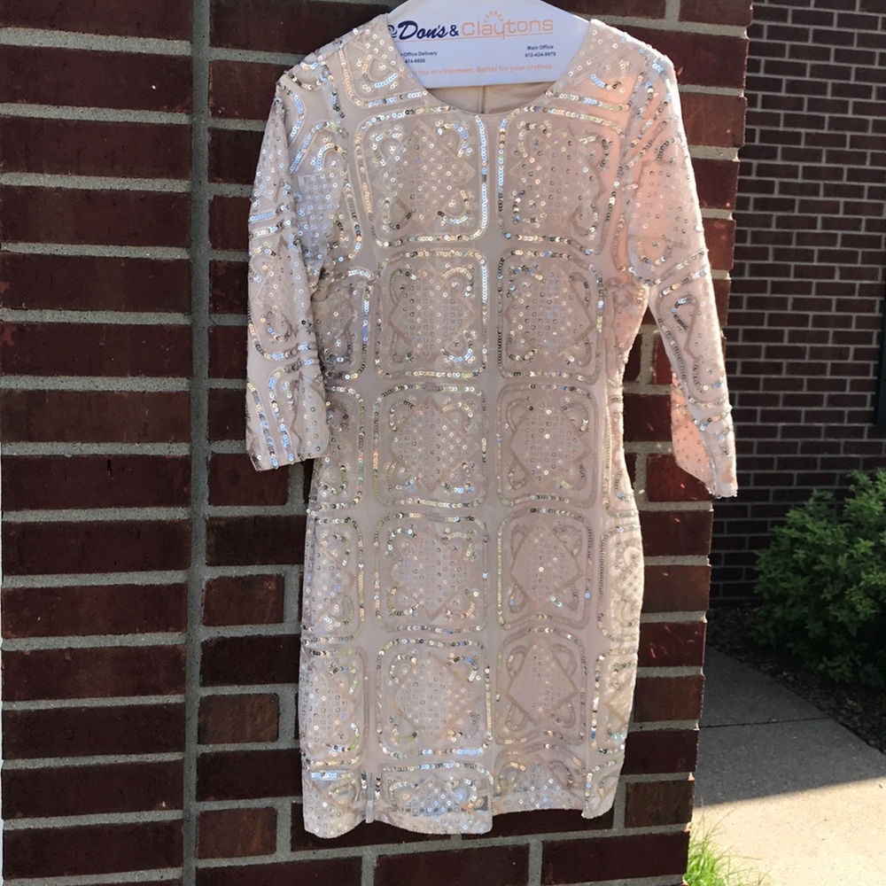 Champagne dress Large